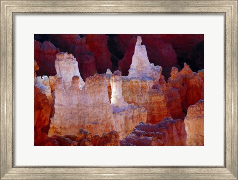 Framed Hoodoos At Sunrise Point, Bryce Canyon National Park, Utah Print