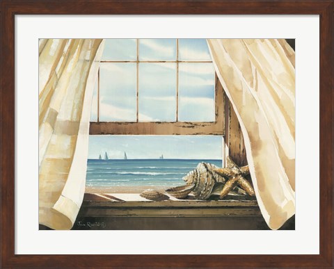 Framed Beach Treasures Print