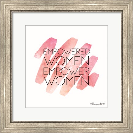 Framed Empowered Women Print