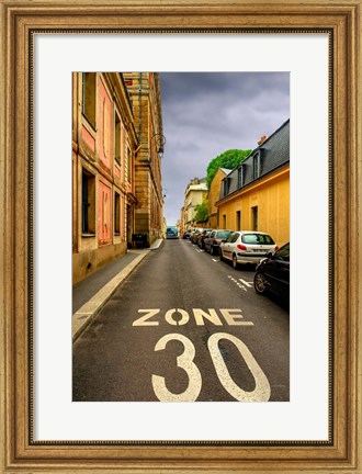 Framed Zone 30 Print