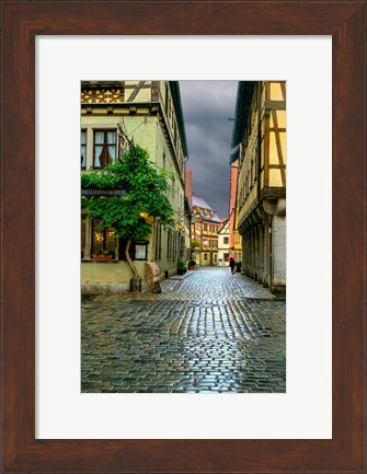 Framed Rothenberg Rain Print