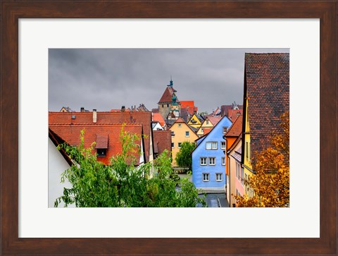 Framed Rothenberg Cityscape Print