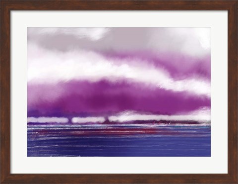 Framed Sea View I Print
