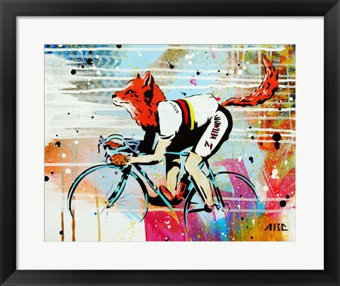 Framed Le Fox Print