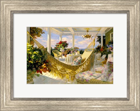 Framed Porches and Patios Print