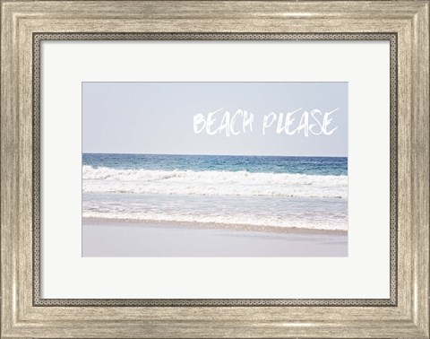 Framed Beach Please Print