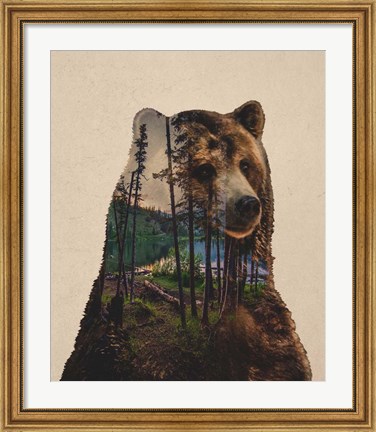 Framed Bear Lake Print
