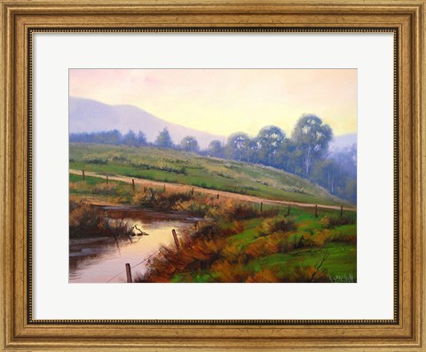 Framed Afternoon Glow Print