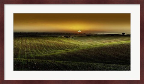 Framed Alentejo Sunset Print