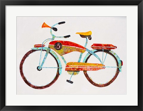 Framed Bike No. 5 Print