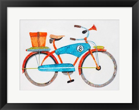 Framed Bike No. 8 Print