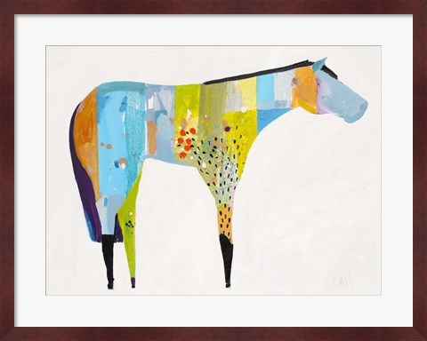 Framed Horse No. 27 Print