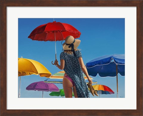 Framed Canopies Print