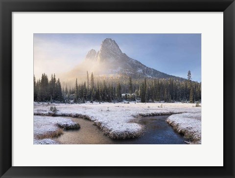 Framed Liberty Bell Mountain I Print