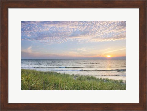 Framed Lake Michigan Sunset II Print
