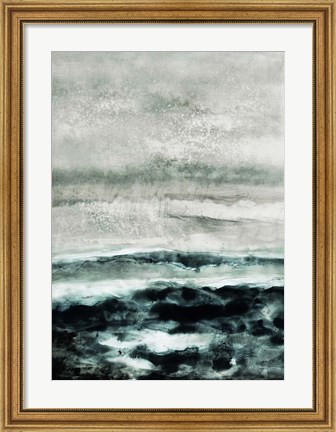 Framed Abstract Waterscape Print