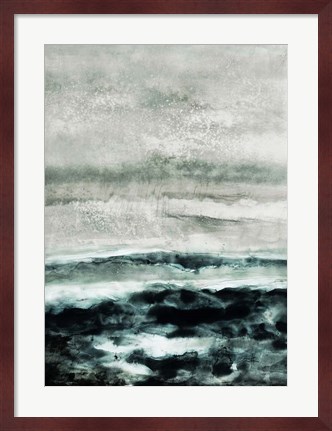 Framed Abstract Waterscape Print