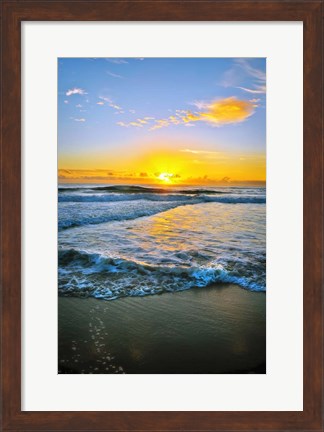 Framed Twin Waters Down Print