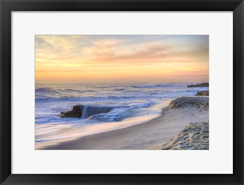 Framed La Jolla Sunset Print