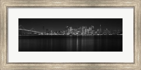 Framed City by the Bay - Treasure Island, CA Print