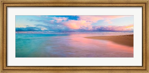Framed Haena Beach Print