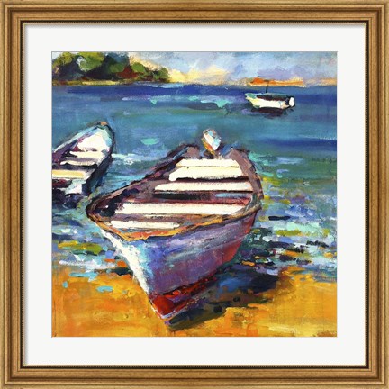 Framed Boat Print