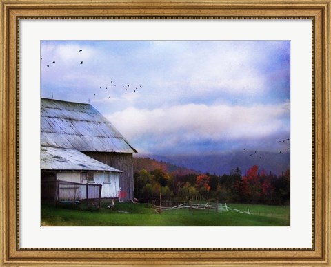 Framed Vermont Afternoon Print