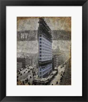 Framed New York I Print