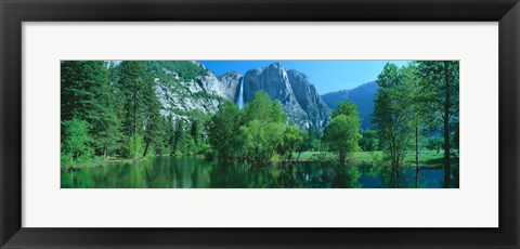 Framed Yosemite Falls &amp; Merced Print