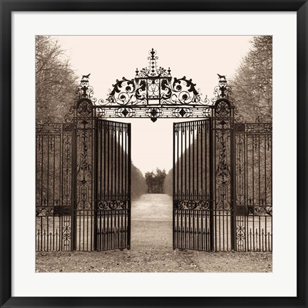 Framed Hampton Gate Print