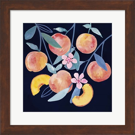 Framed Fresh Fruit IV Print