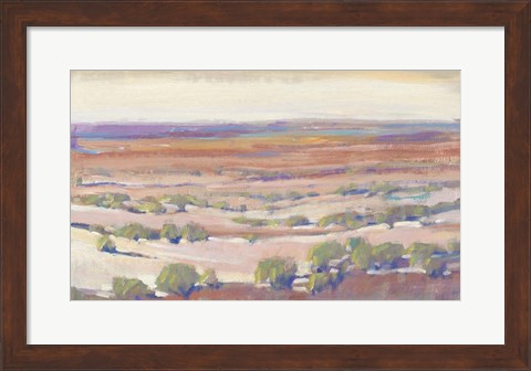 Framed High Desert Pastels I Print