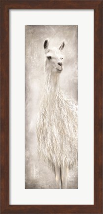 Framed Lulu the Llama Print