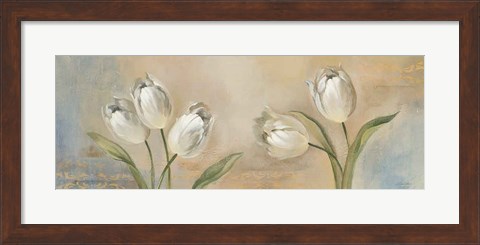 Framed Delicate Blossoms II Print
