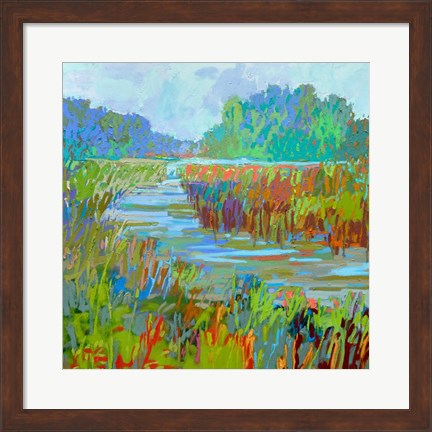 Framed Bend in the River Print