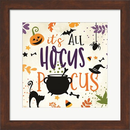 Framed It&#39;s All Hocus Pocus Print