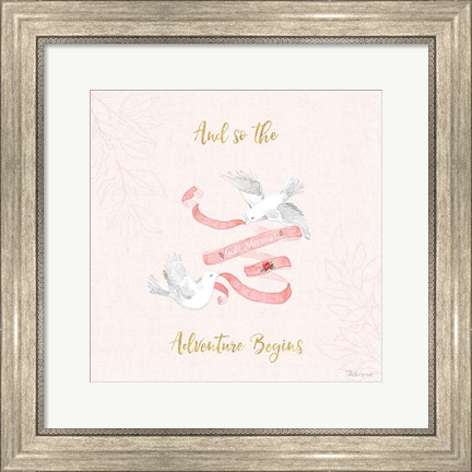 Framed All You Need is Love X Pink Print