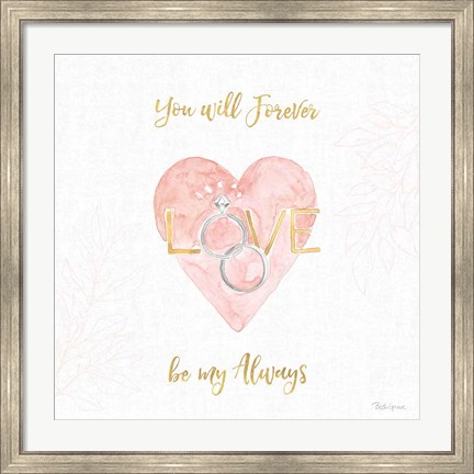 Framed All You Need is Love XI Print