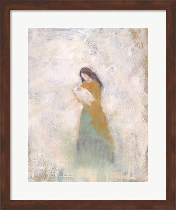 Framed Mother Mary Print