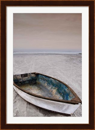 Framed Doryman&#39;s Boat Print