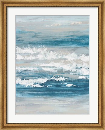 Framed At The Shore II Print