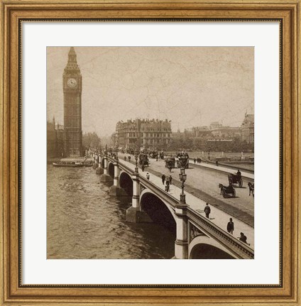 Framed Historical London Print