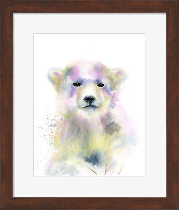 Framed Bear Cub Print