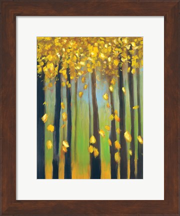 Framed Colors of Fall I Print