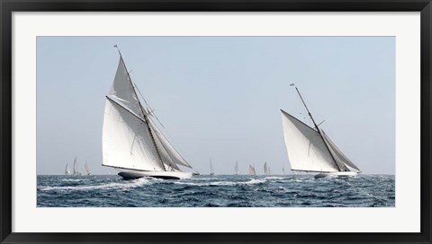 Framed Sailing South A Print