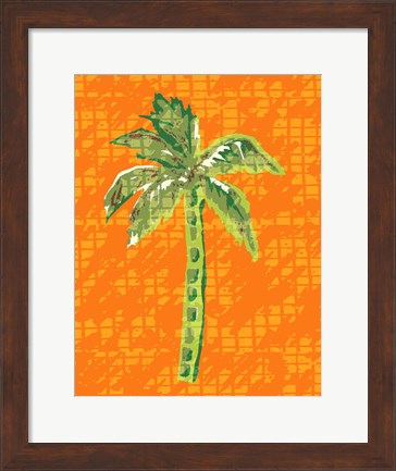 Framed Cool Palm I Print