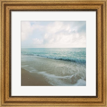 Framed Beach Scene III Print