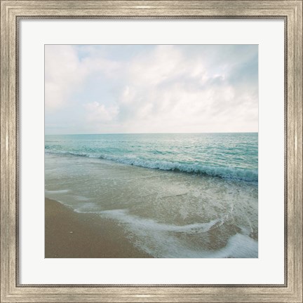 Framed Beach Scene III Print