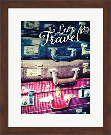 Framed Eastern Travels II Print