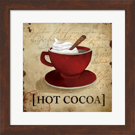 Framed Hot Cocoa Print